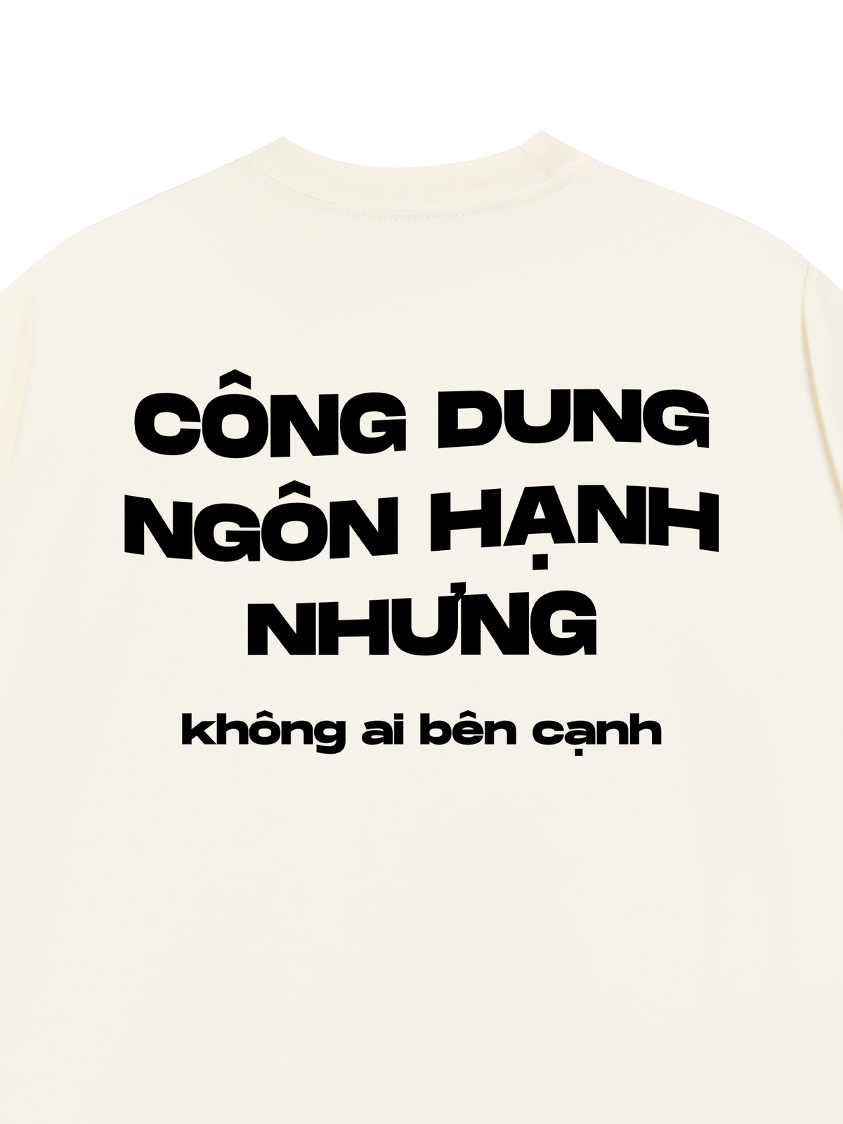 Áo Thun Relaxed Fit Công Dung Ngôn Hạnh
