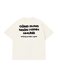 Áo Thun Relaxed Fit Công Dung Ngôn Hạnh