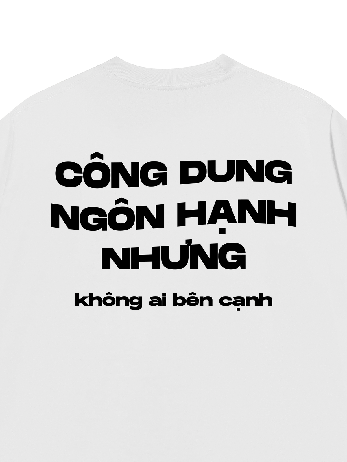 Áo Thun Relaxed Fit Công Dung Ngôn Hạnh