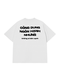 Áo Thun Relaxed Fit Công Dung Ngôn Hạnh