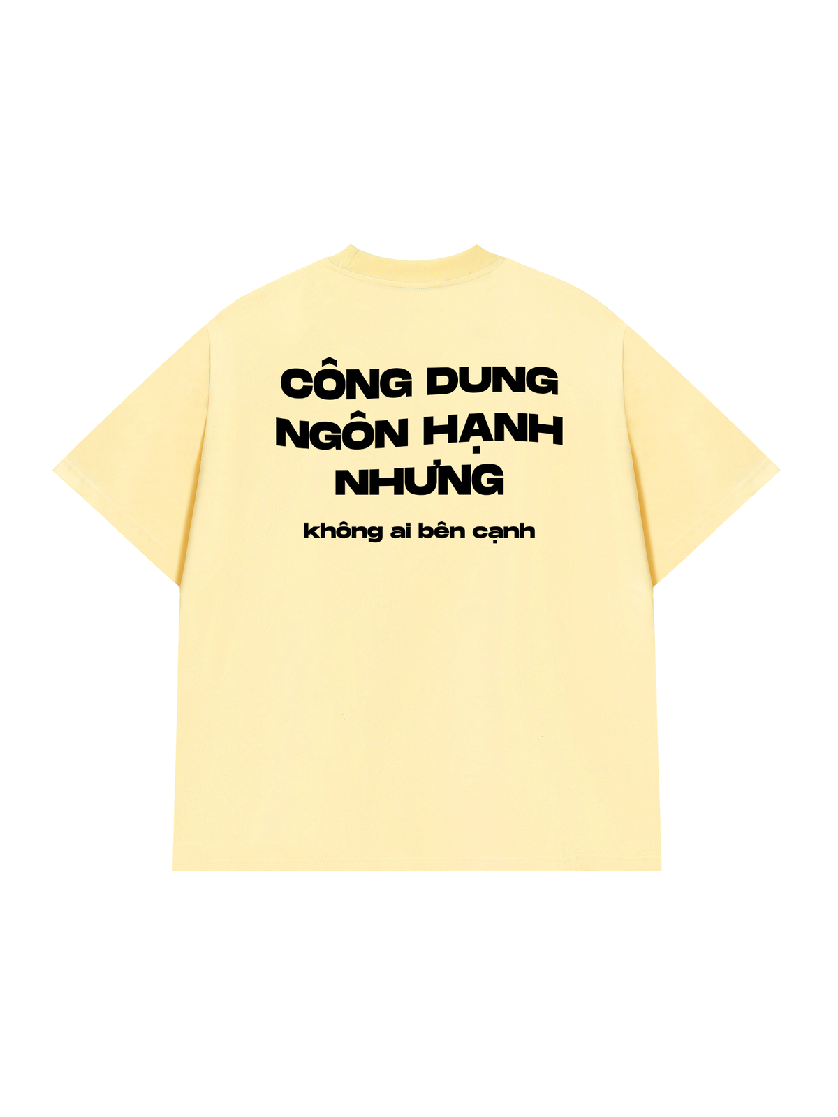 Áo Thun Relaxed Fit Công Dung Ngôn Hạnh