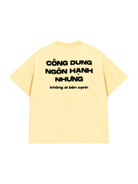 Áo Thun Relaxed Fit Công Dung Ngôn Hạnh