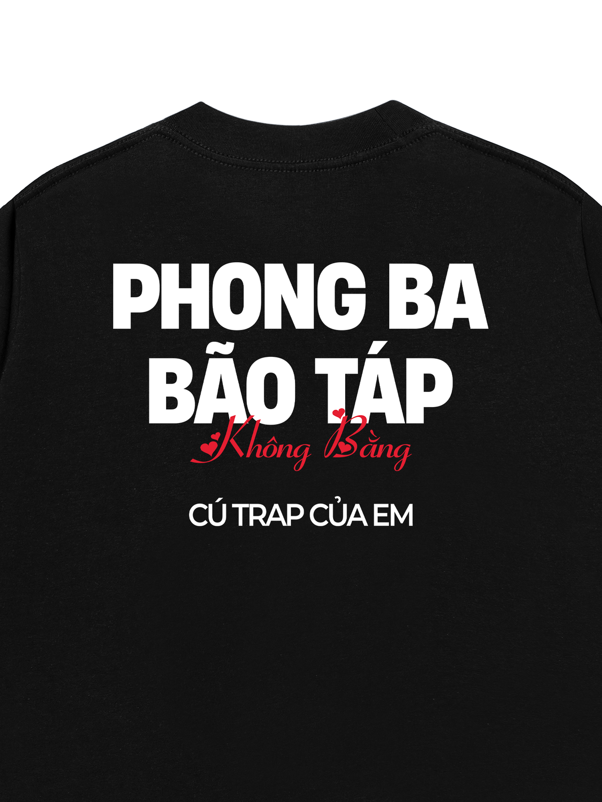 Áo Thun Relaxed Fit Cú Trap Của Em