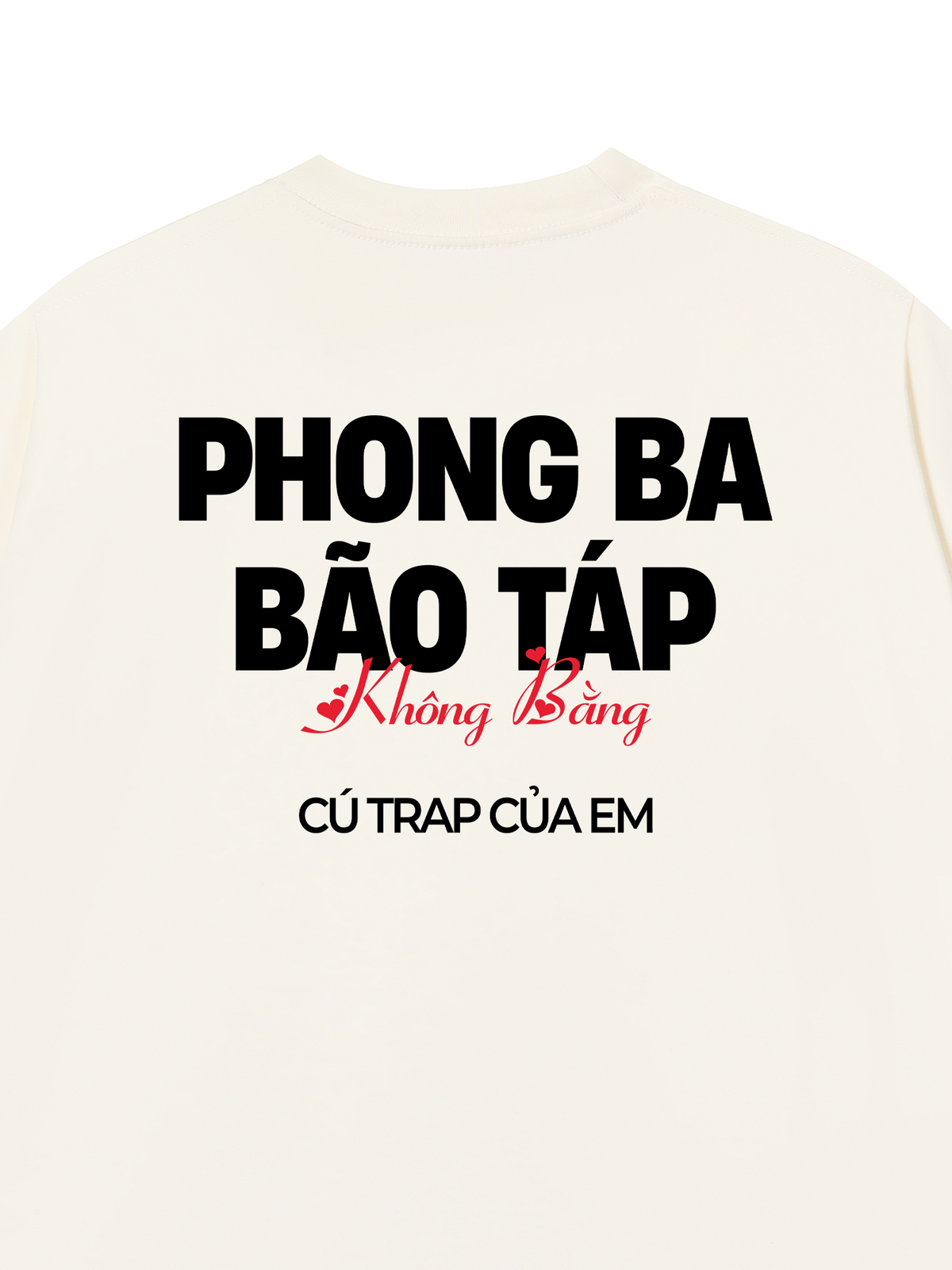 Áo Thun Relaxed Fit Cú Trap Của Em