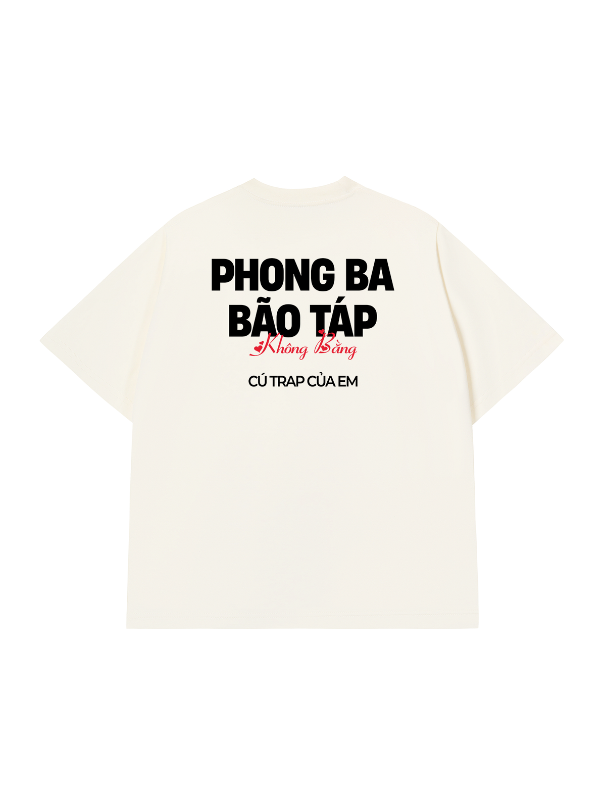 Áo Thun Relaxed Fit Cú Trap Của Em
