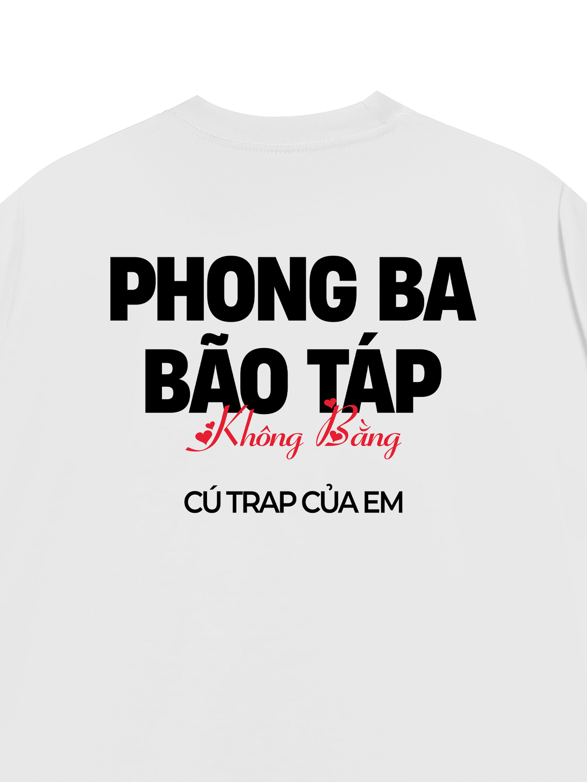 Áo Thun Relaxed Fit Cú Trap Của Em