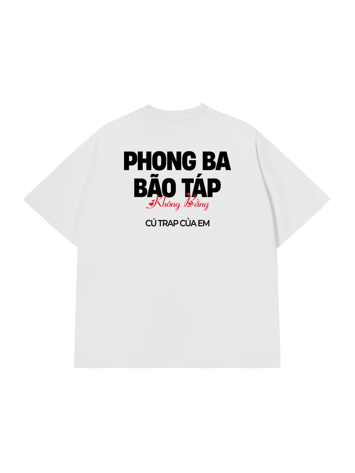 Áo Thun Relaxed Fit Cú Trap Của Em