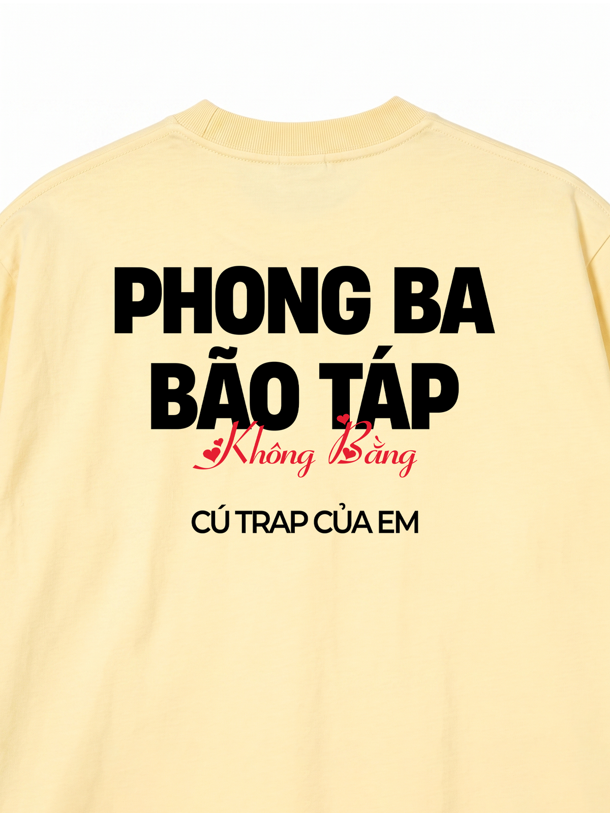 Áo Thun Relaxed Fit Cú Trap Của Em