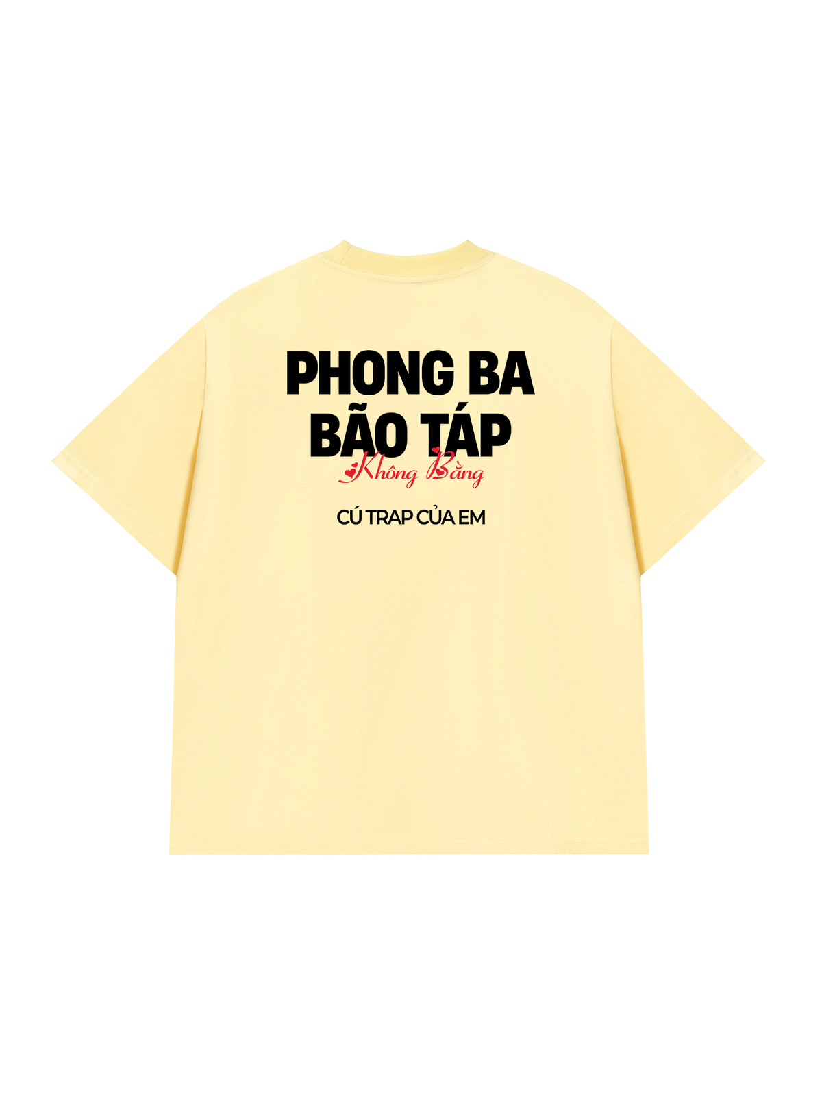 Áo Thun Relaxed Fit Cú Trap Của Em