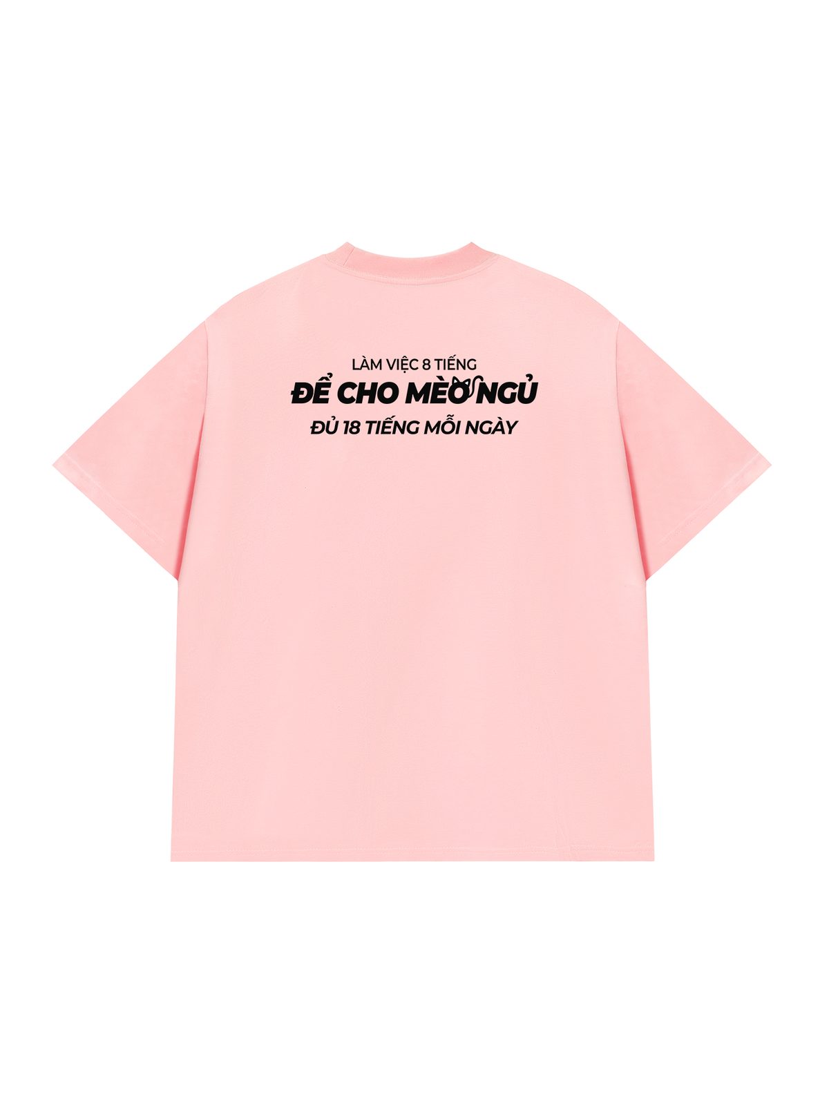 Áo Thun Relaxed Fit Để Cho Mèo Ngủ