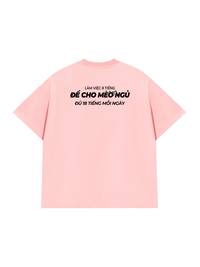 Áo Thun Relaxed Fit Để Cho Mèo Ngủ