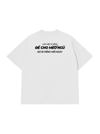 Áo Thun Relaxed Fit Để Cho Mèo Ngủ