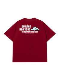 Áo Thun Relaxed Fit Đủ Mệt Thì Nghỉ