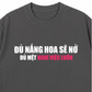 Áo Thun Relaxed Fit Đủ Mệt Thì Nghỉ