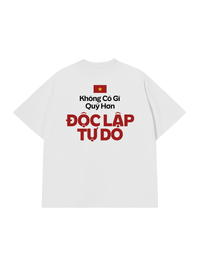 Áo Thun Relaxed Fit Độc Lập Tự Do