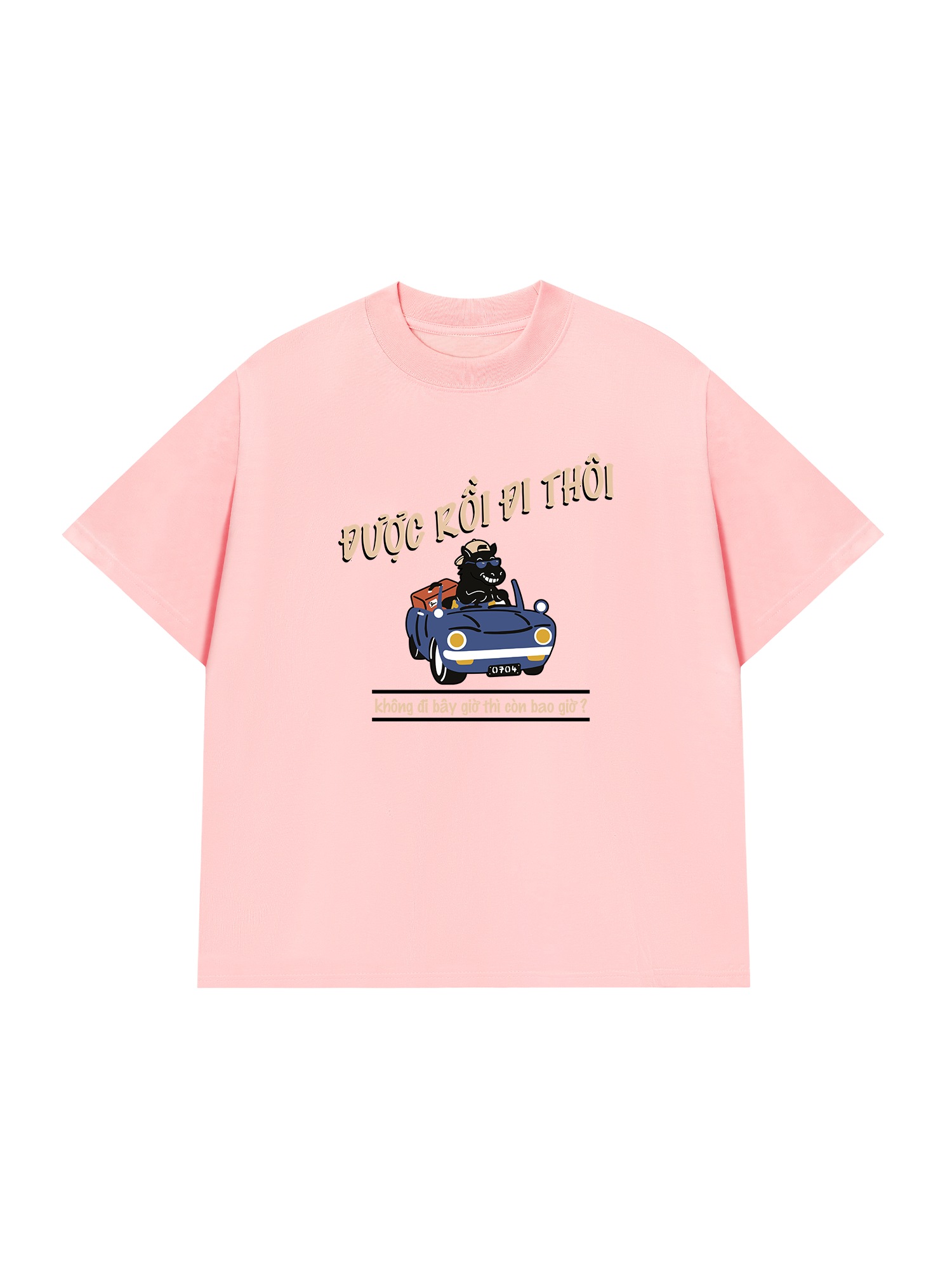 Áo Thun Relaxed Fit Được Rồi Đi Thôi