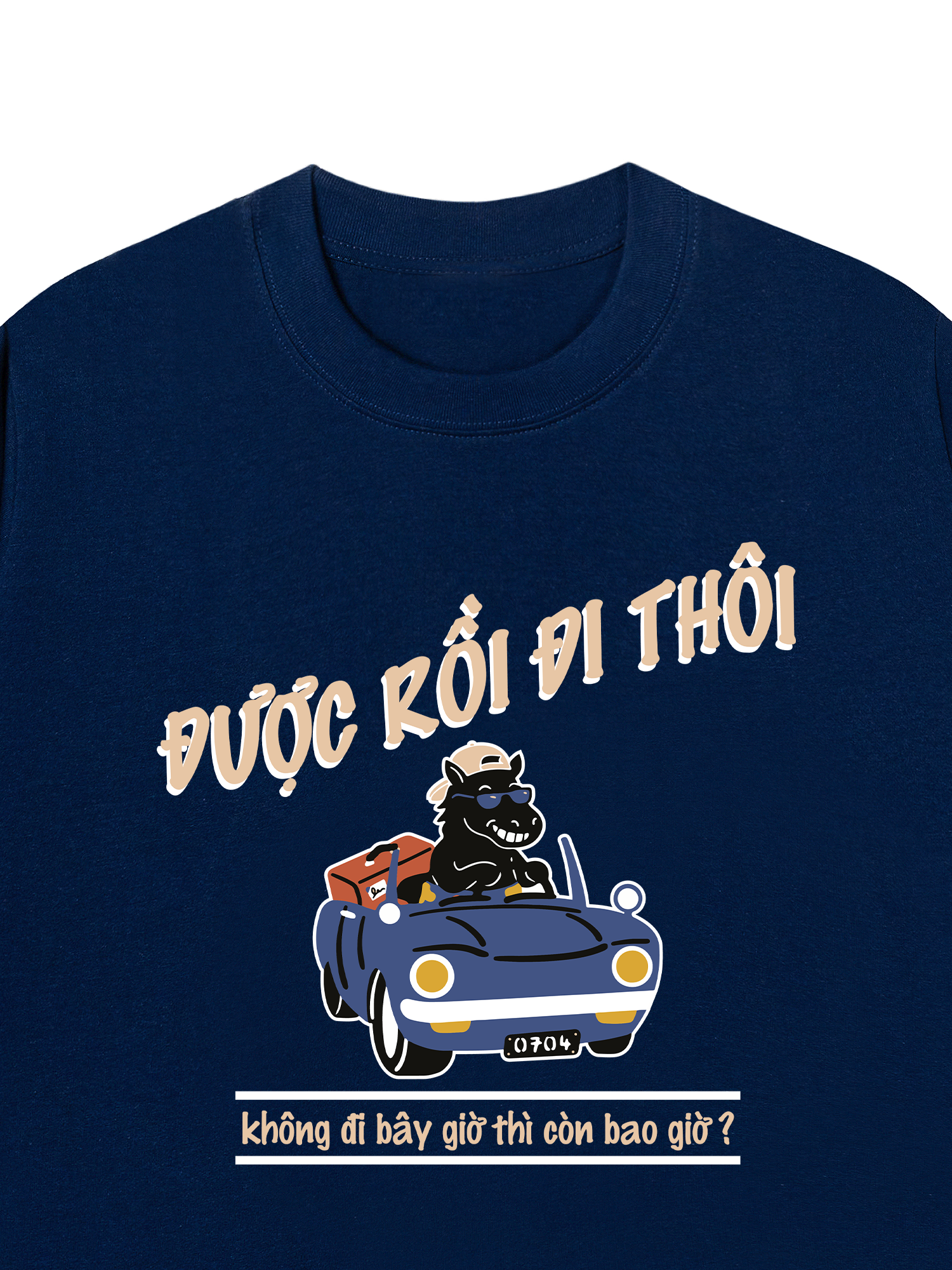 Áo Thun Relaxed Fit Được Rồi Đi Thôi