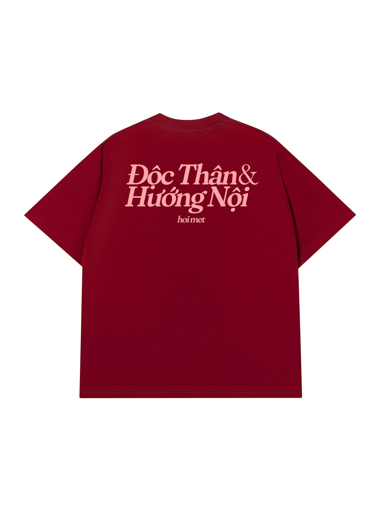 Áo Thun Relaxed Fit Độc Thân & Hướng Nội