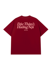 Áo Thun Relaxed Fit Độc Thân & Hướng Nội