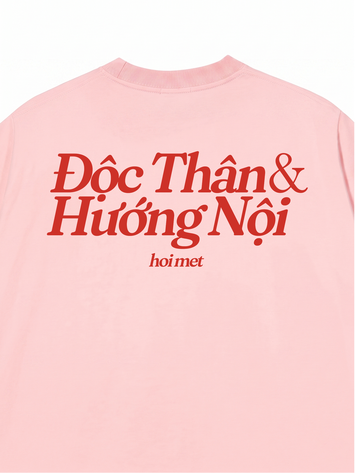 Áo Thun Relaxed Fit Độc Thân & Hướng Nội