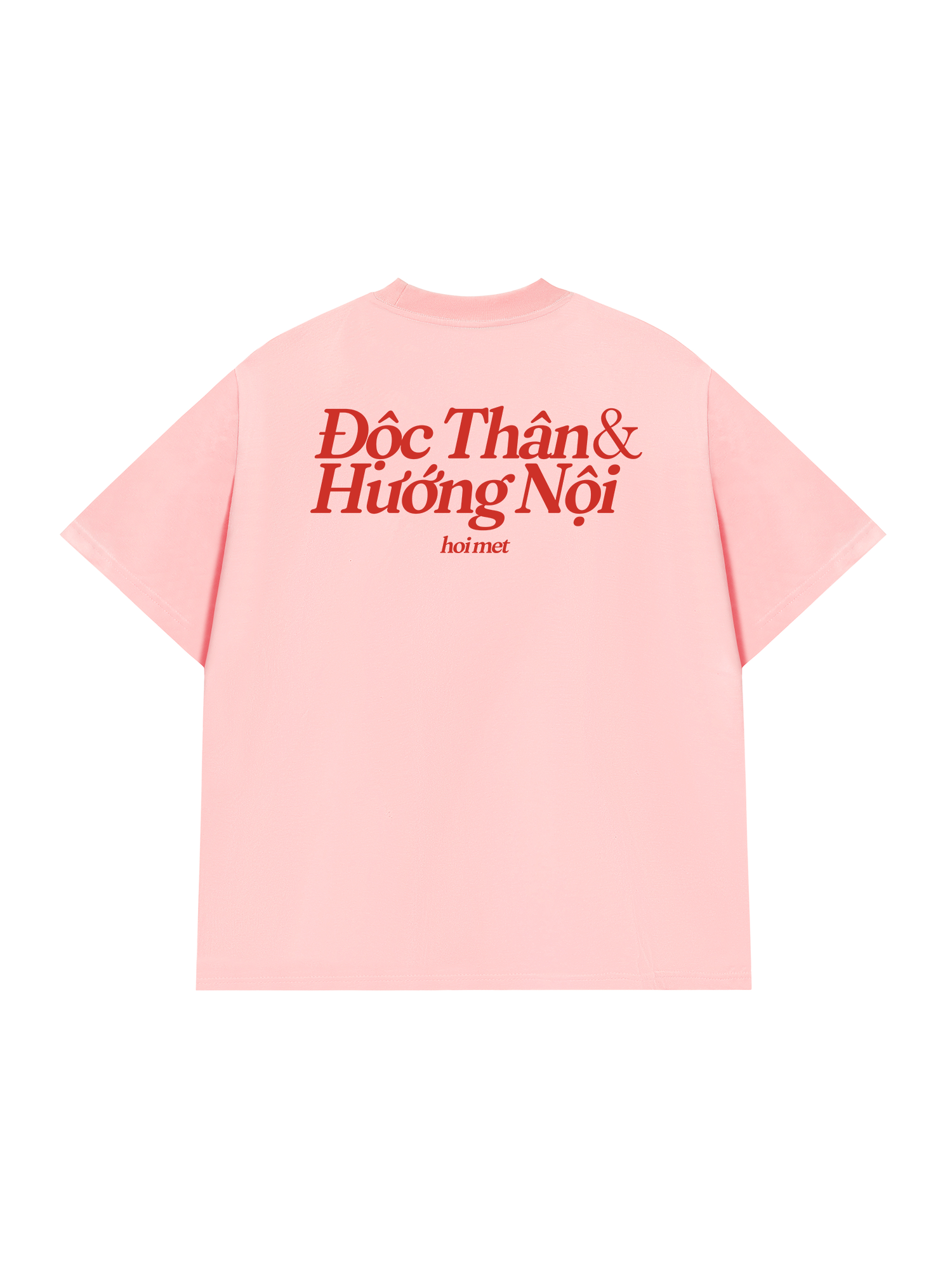 Áo Thun Relaxed Fit Độc Thân & Hướng Nội