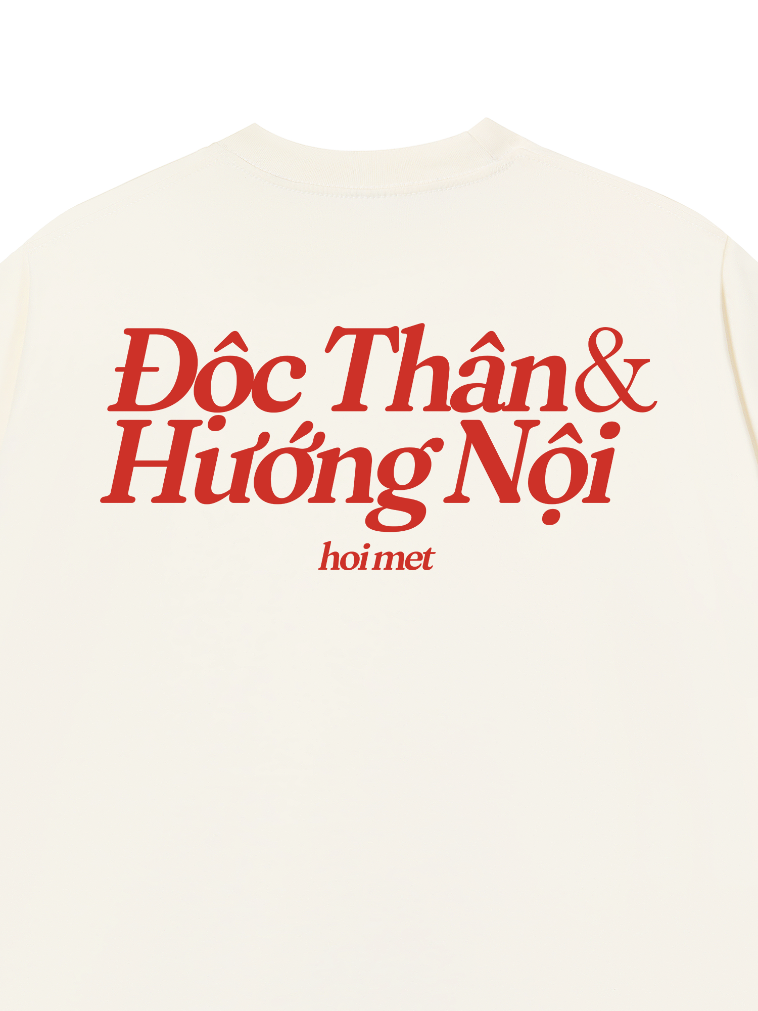 Áo Thun Relaxed Fit Độc Thân & Hướng Nội