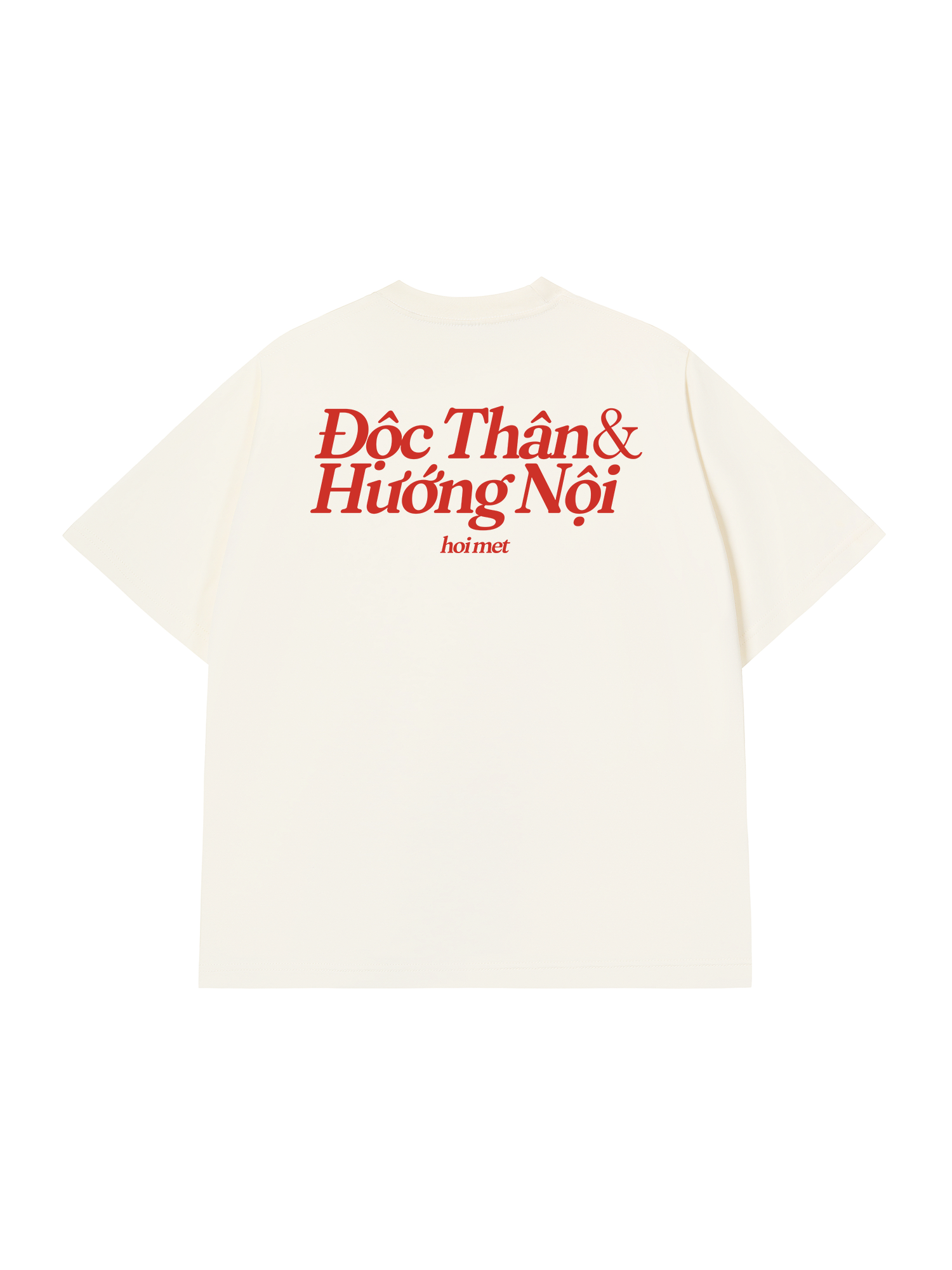 Áo Thun Relaxed Fit Độc Thân & Hướng Nội