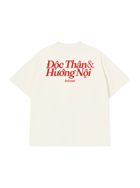 Áo Thun Relaxed Fit Độc Thân & Hướng Nội