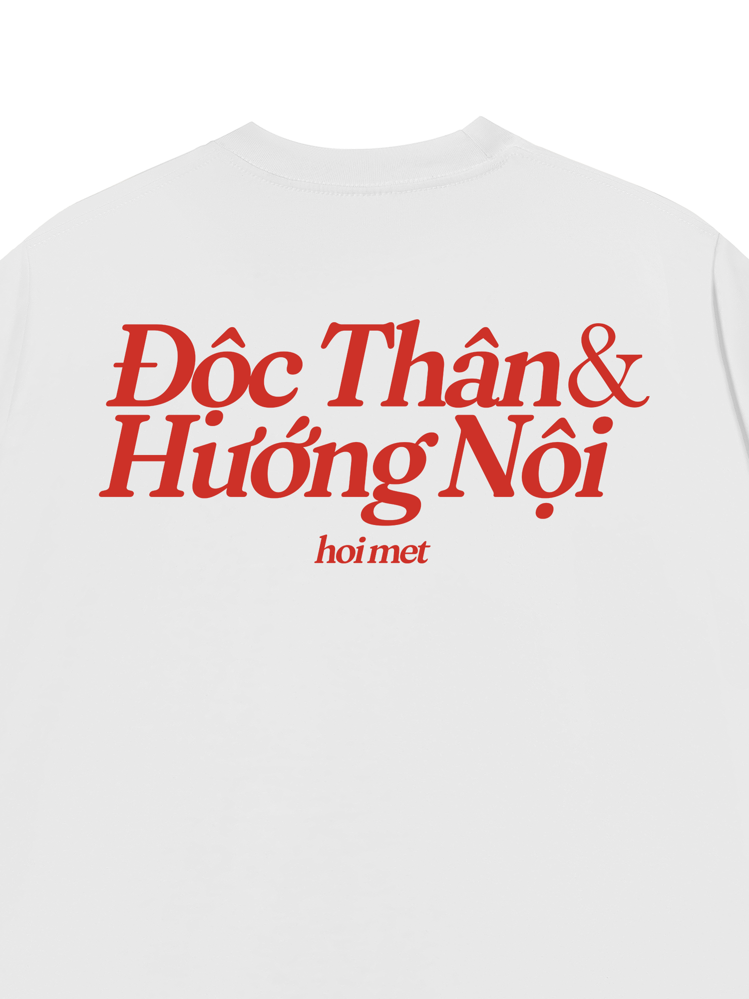 Áo Thun Relaxed Fit Độc Thân & Hướng Nội