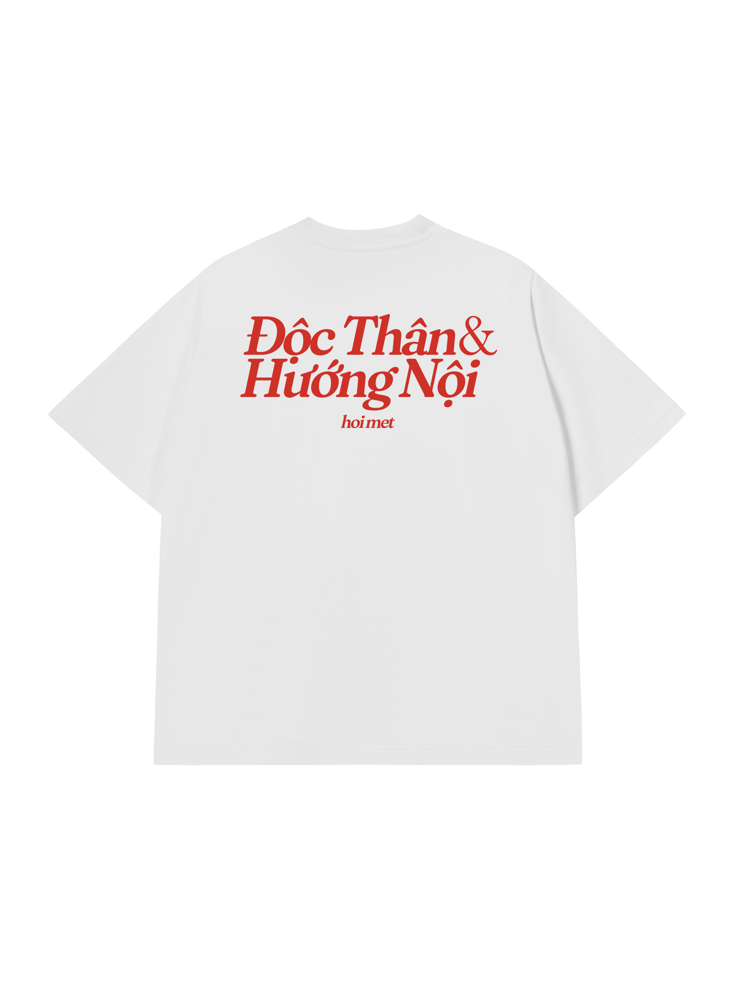 Áo Thun Relaxed Fit Độc Thân & Hướng Nội