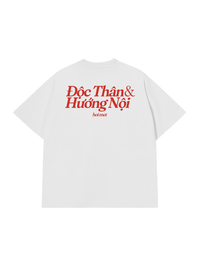 Áo Thun Relaxed Fit Độc Thân & Hướng Nội