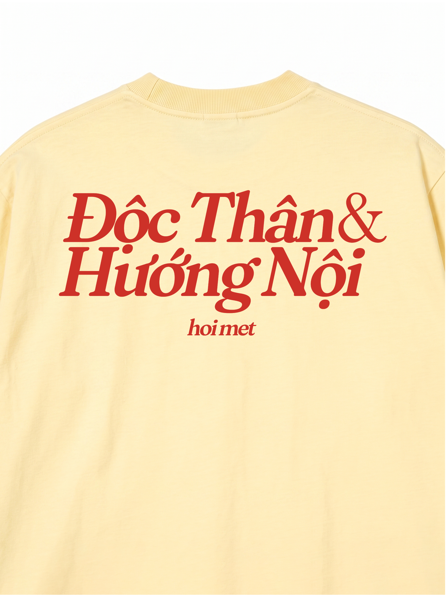 Áo Thun Relaxed Fit Độc Thân & Hướng Nội