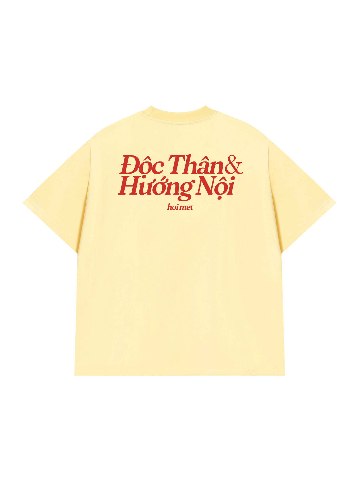 Áo Thun Relaxed Fit Độc Thân & Hướng Nội