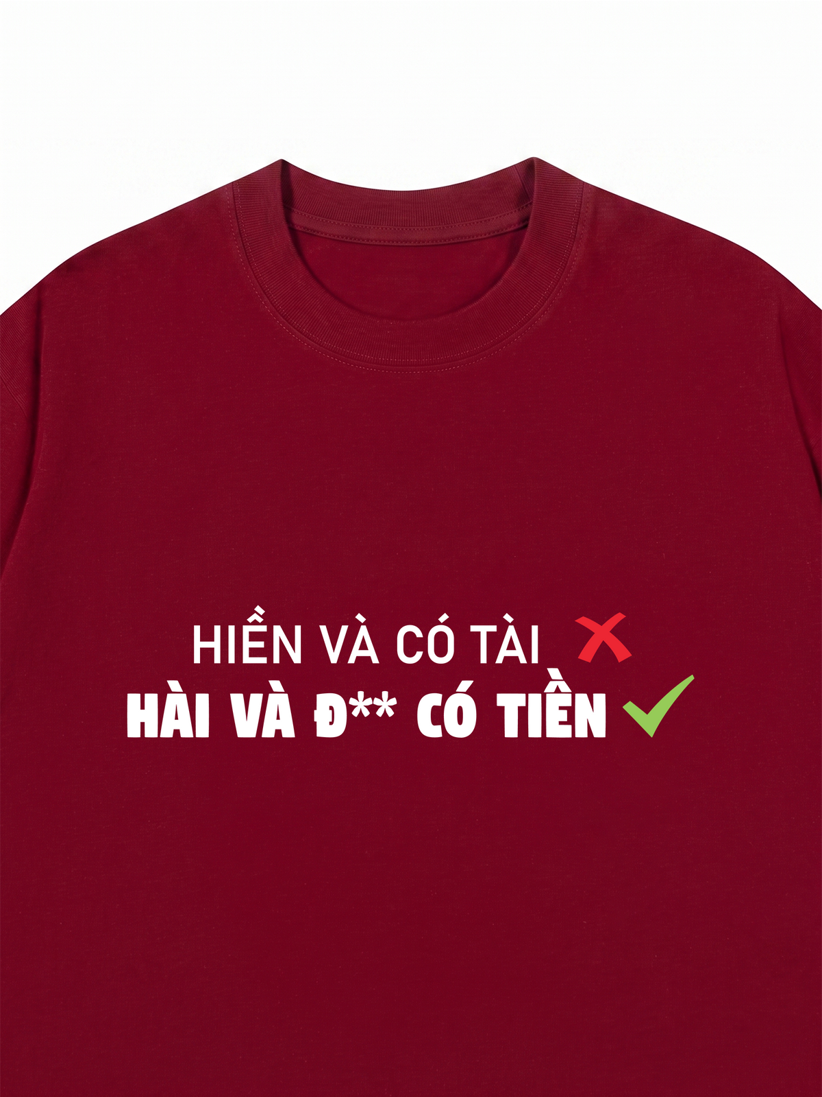Áo Thun Relaxed Fit Hiền Và Có Tài