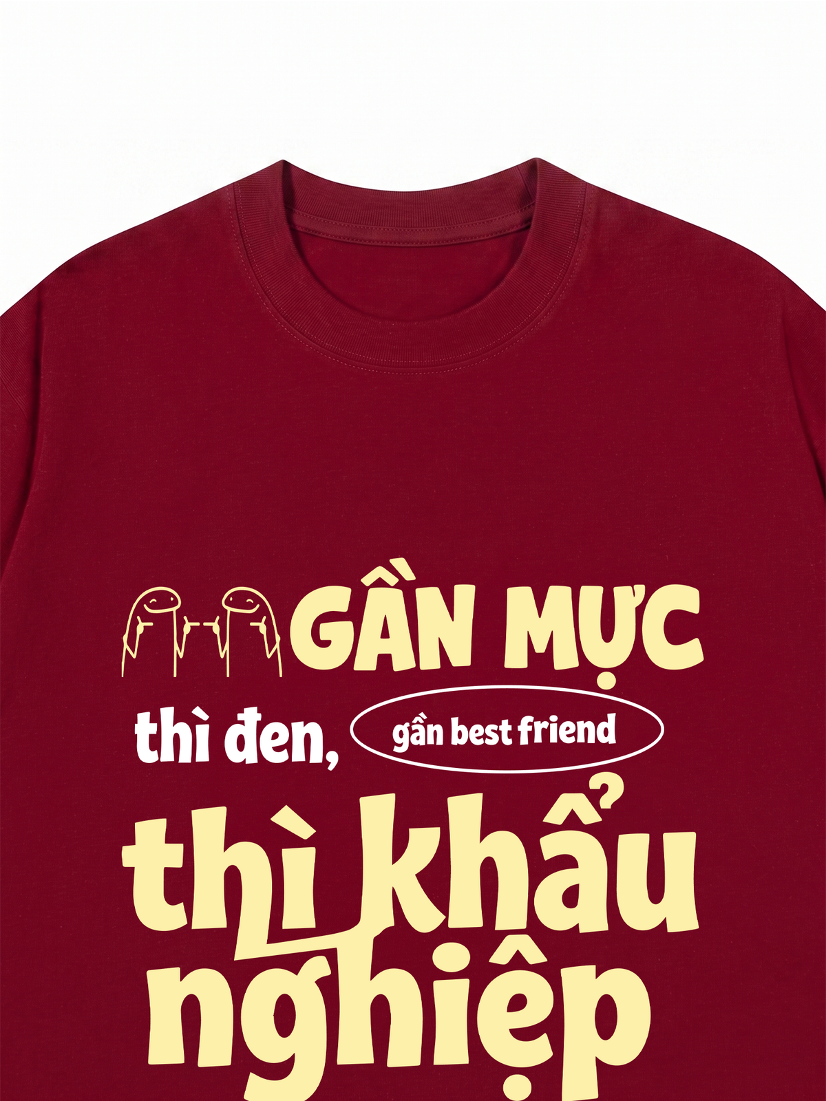 Áo Thun Relaxed Fit Gần Mực Thì Đen