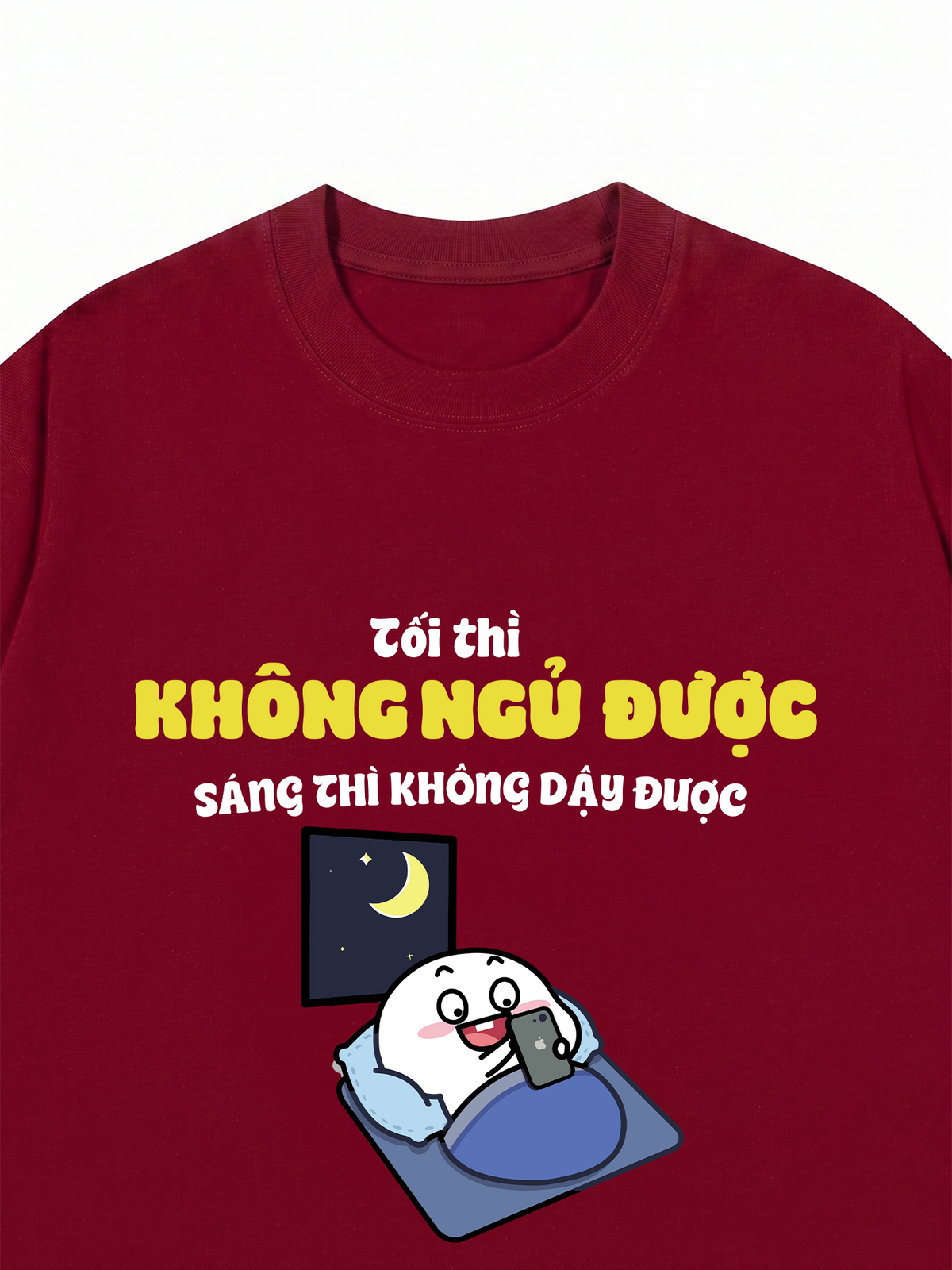 Áo Thun Relaxed Fit Tối Thì Không Ngủ Được