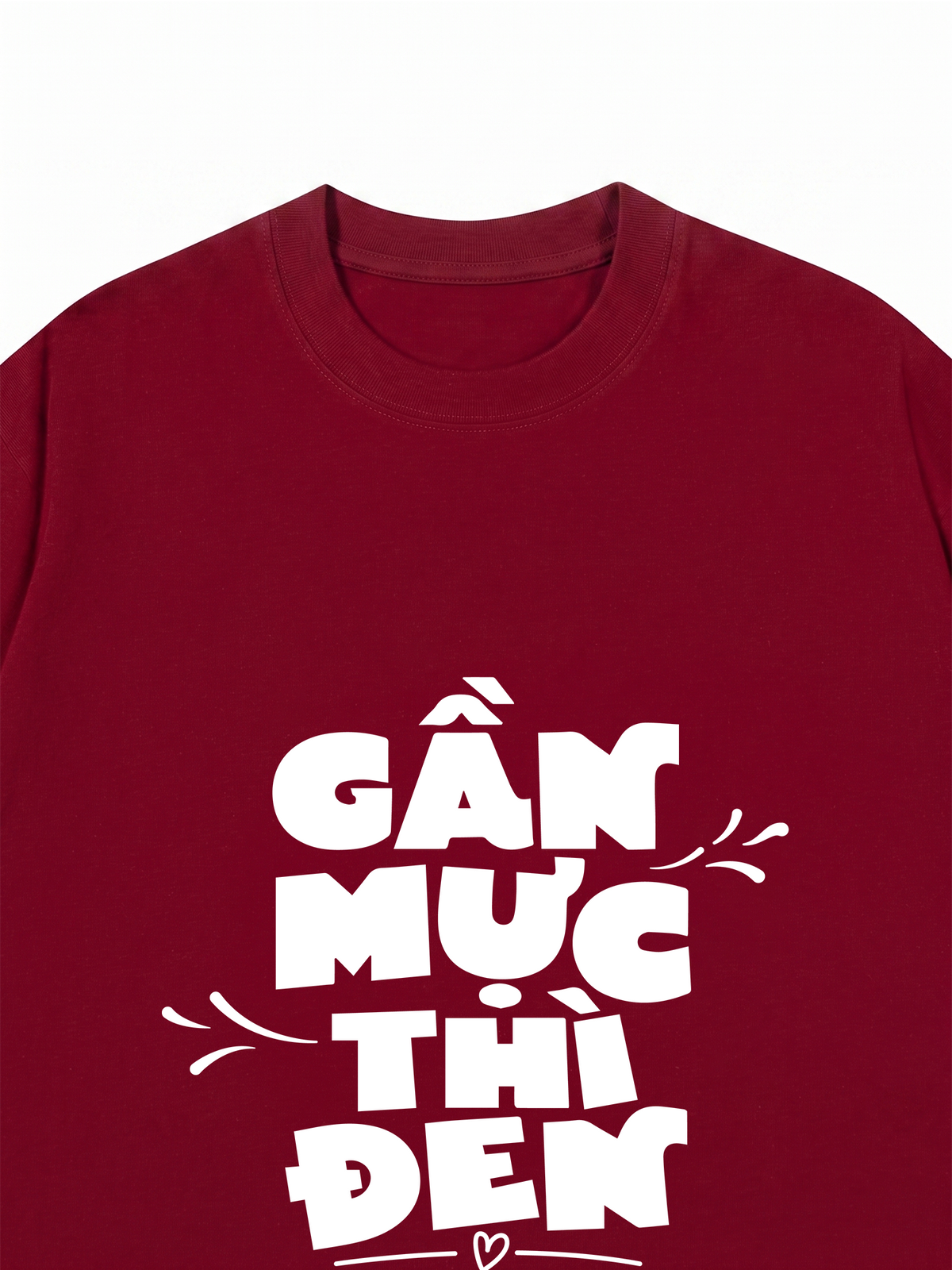 Áo Thun Relaxed Fit Gần Mực Thì Đen