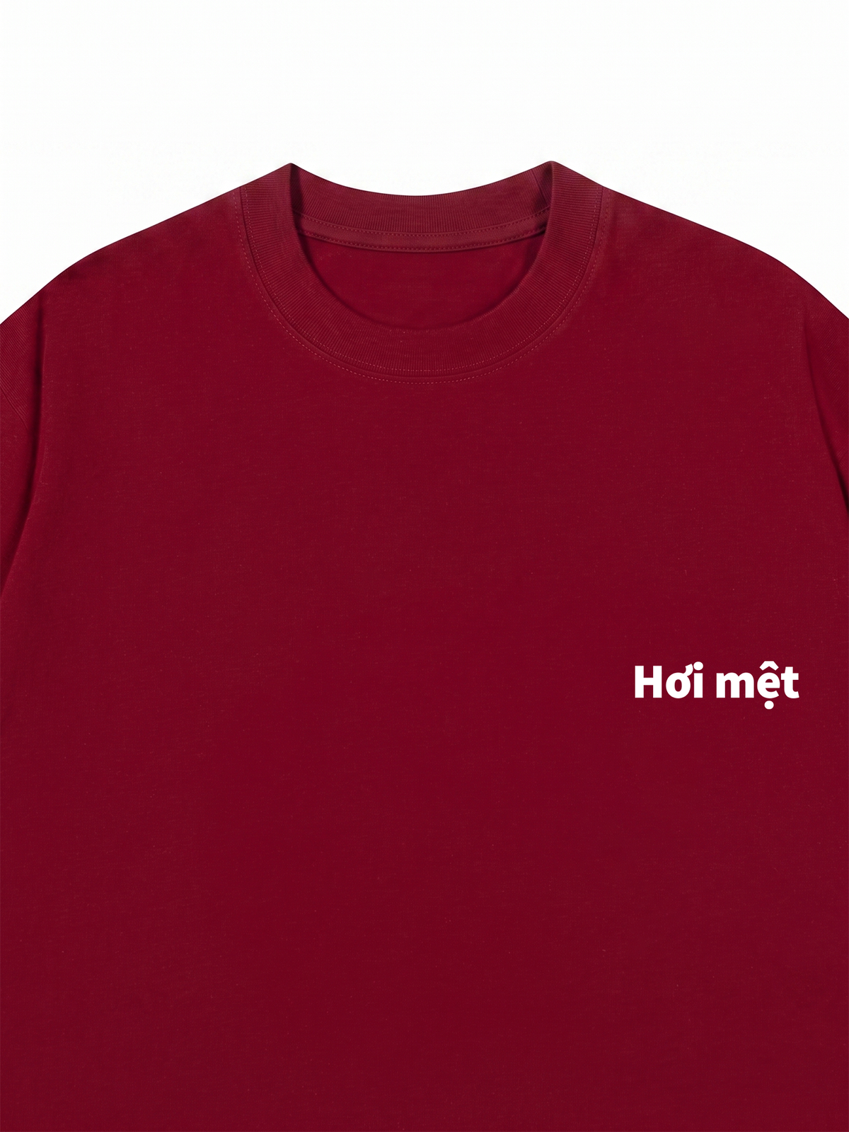 Áo Thun Relaxed Fit Đừng Lên Cân Nữa
