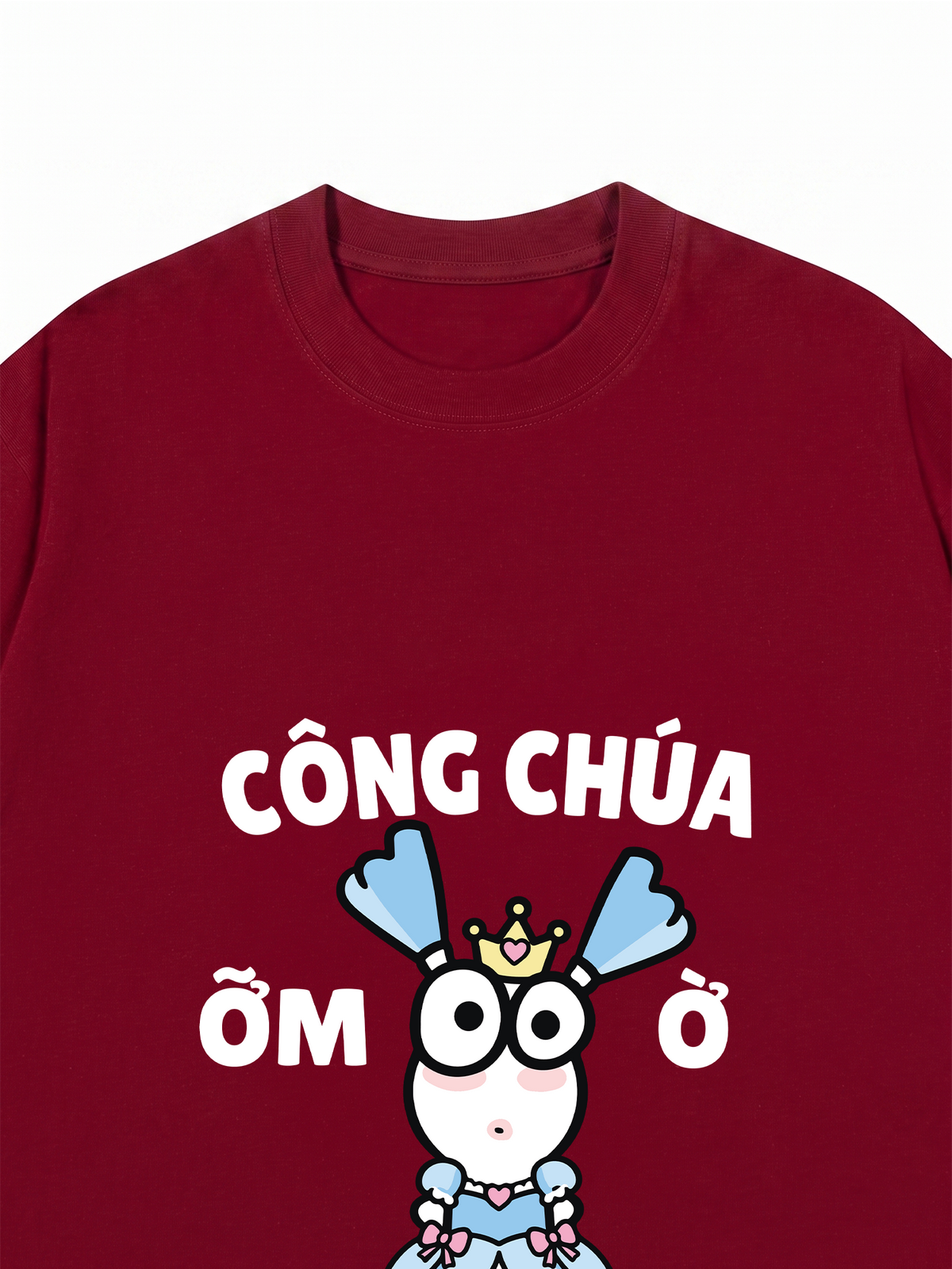 Áo Thun Relaxed Fit Công Chúa Ỡm Ờ
