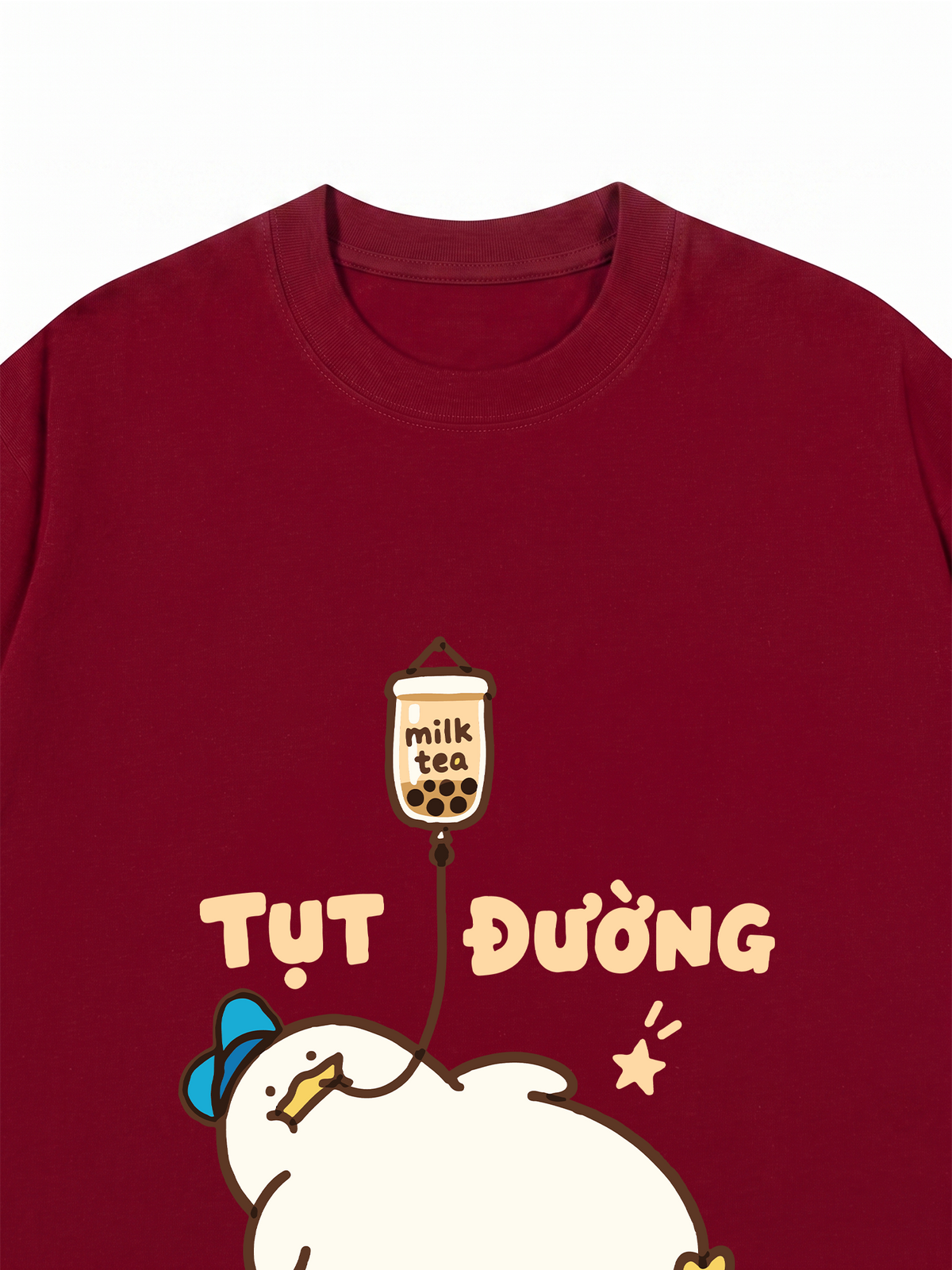 Áo Thun Relaxed Fit Tụt Đường