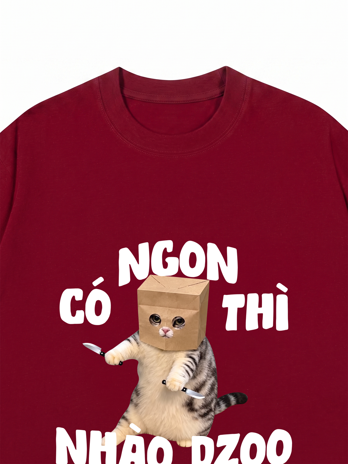 Áo Thun Relaxed Fit Có Ngon Thì Nhào Dzoo