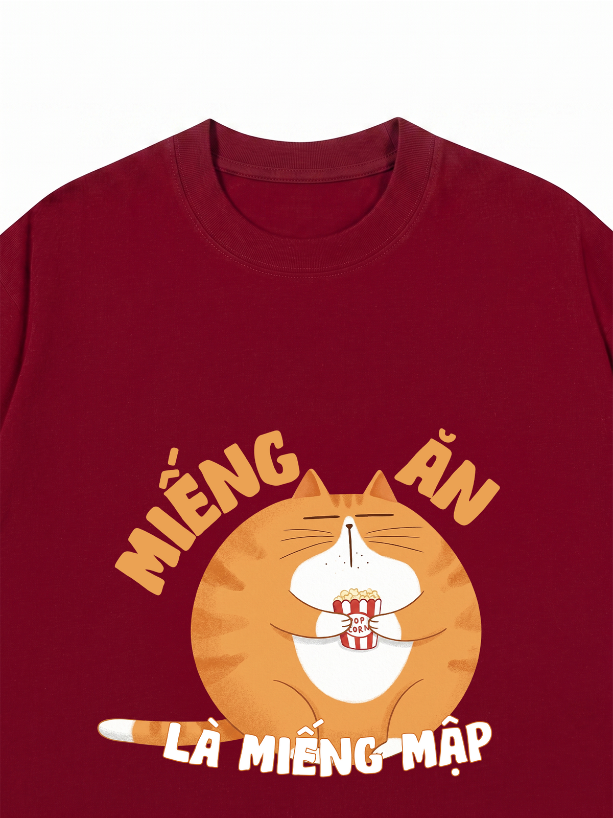 Áo Thun Relaxed Fit Miếng Ăn Là Miếng Mập