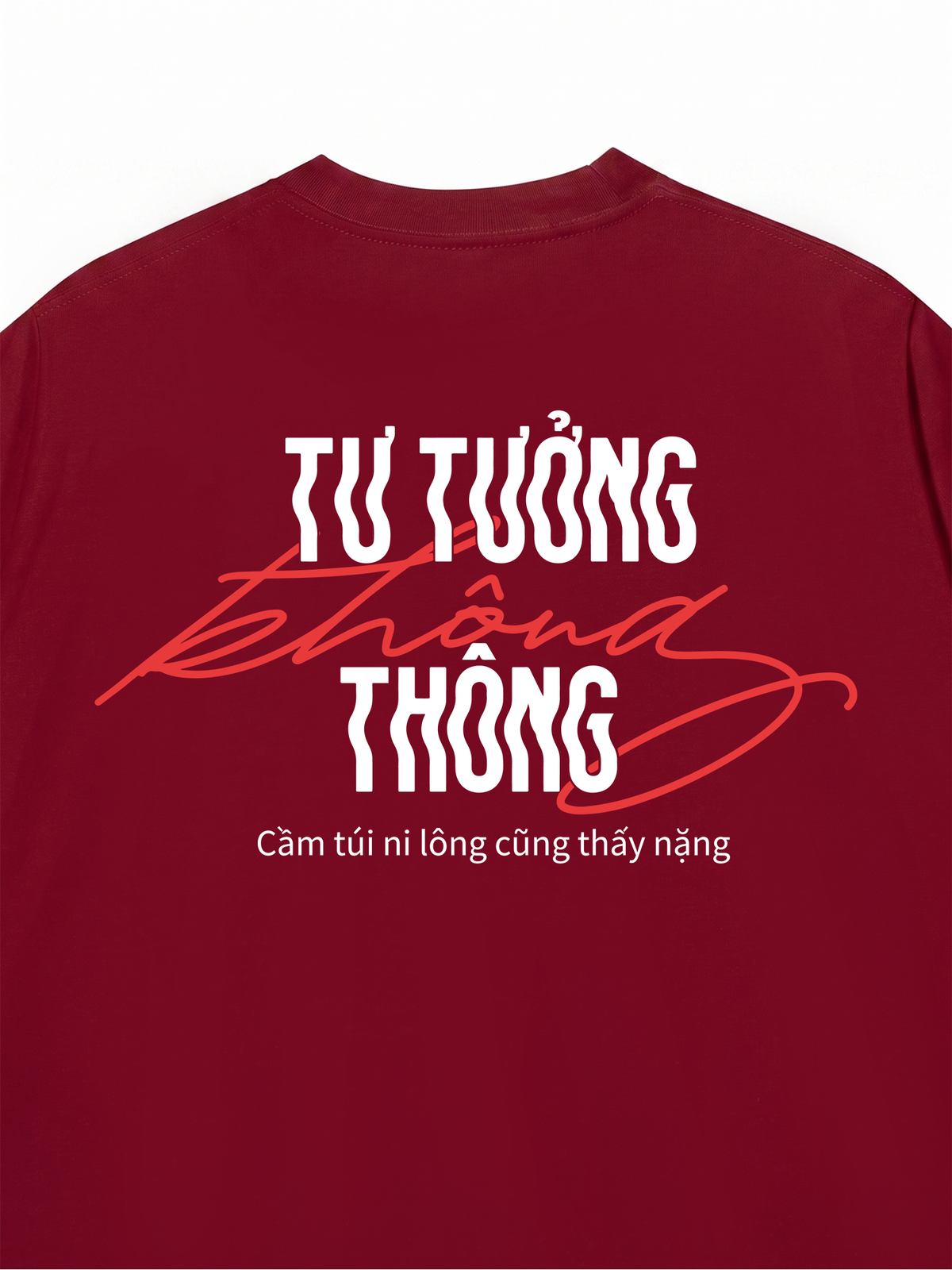 Áo Thun Relaxed Fit Tư Tưởng Không Thông