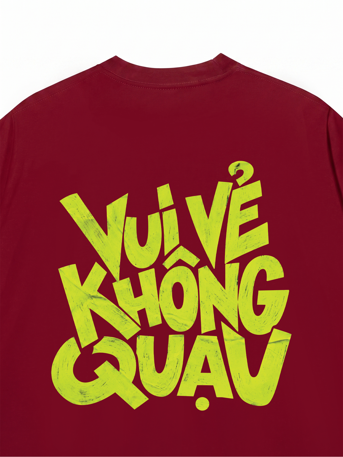 Áo Thun Relaxed Fit Vui Vẻ Không Quạu