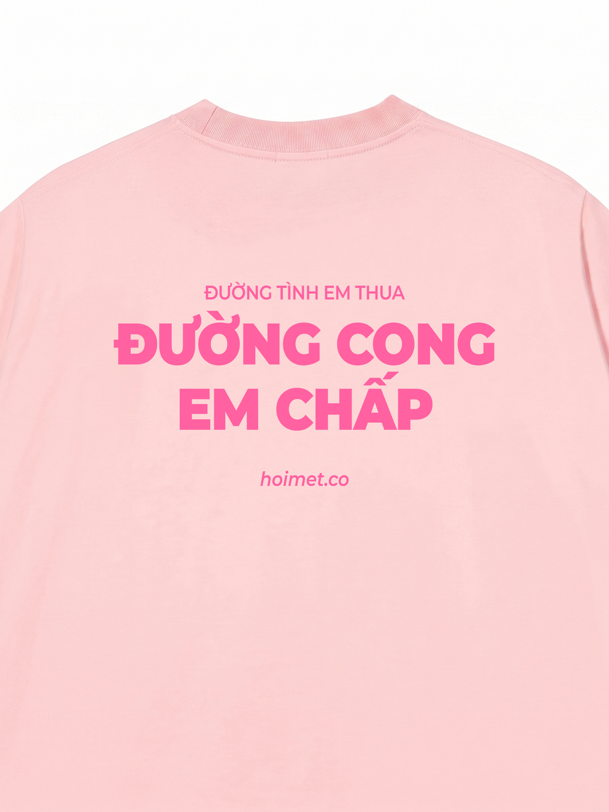 Áo Thun Relaxed Fit Đường Cong Em Chấp