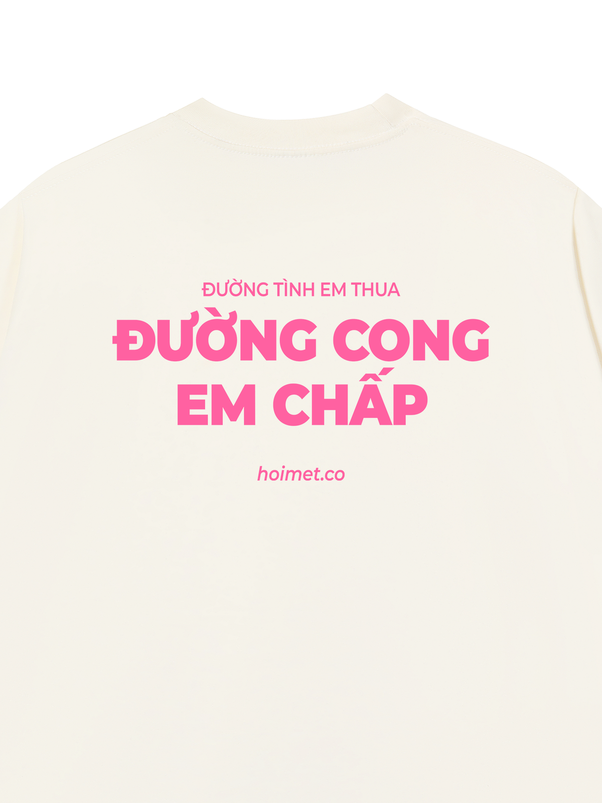 Áo Thun Relaxed Fit Đường Cong Em Chấp