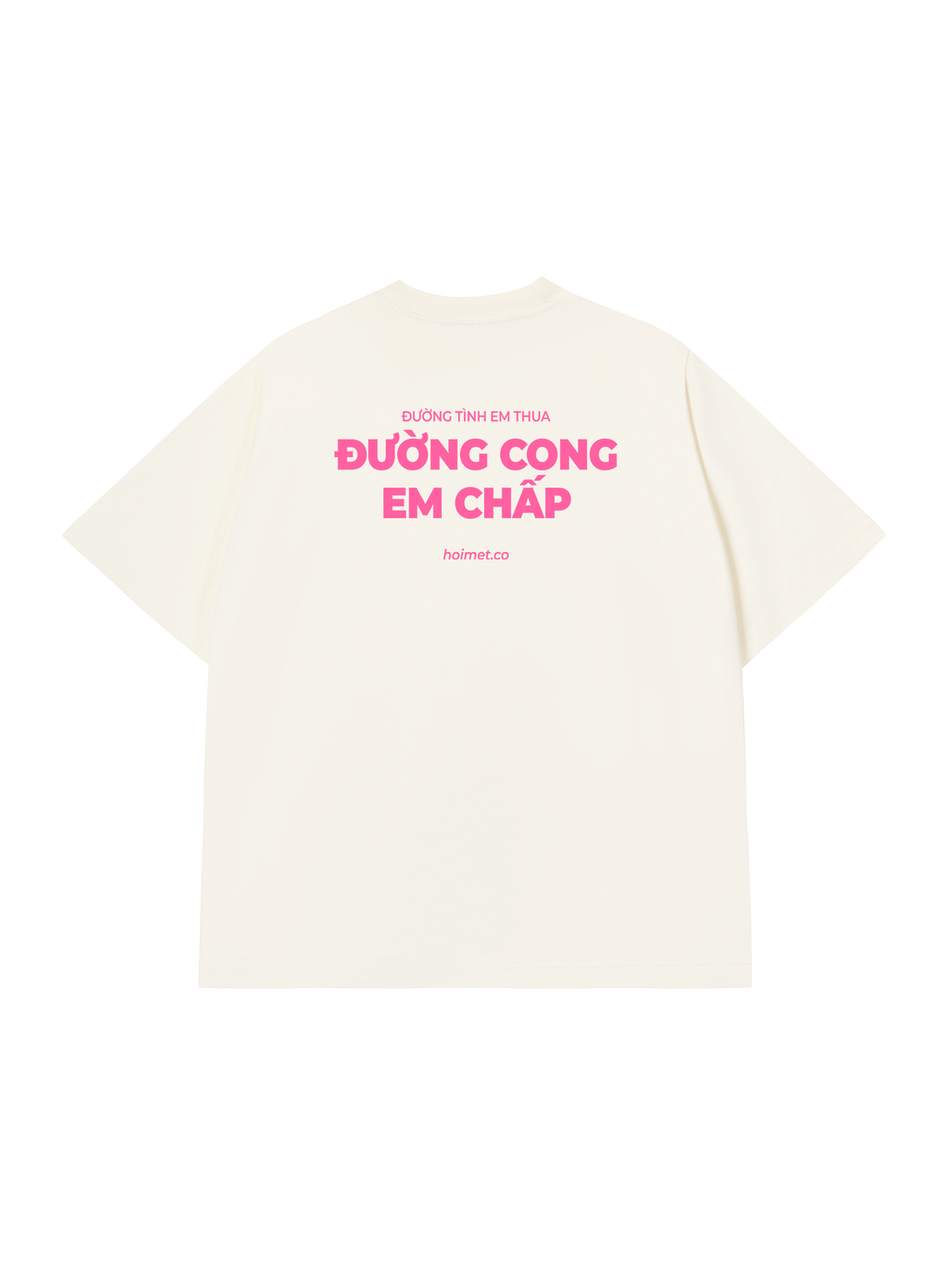Áo Thun Relaxed Fit Đường Cong Em Chấp
