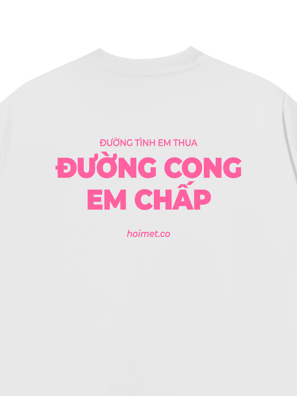 Áo Thun Relaxed Fit Đường Cong Em Chấp