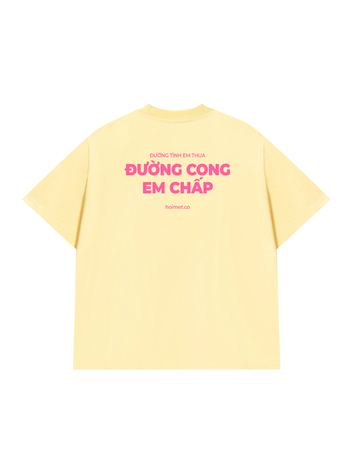 Áo Thun Relaxed Fit Đường Cong Em Chấp