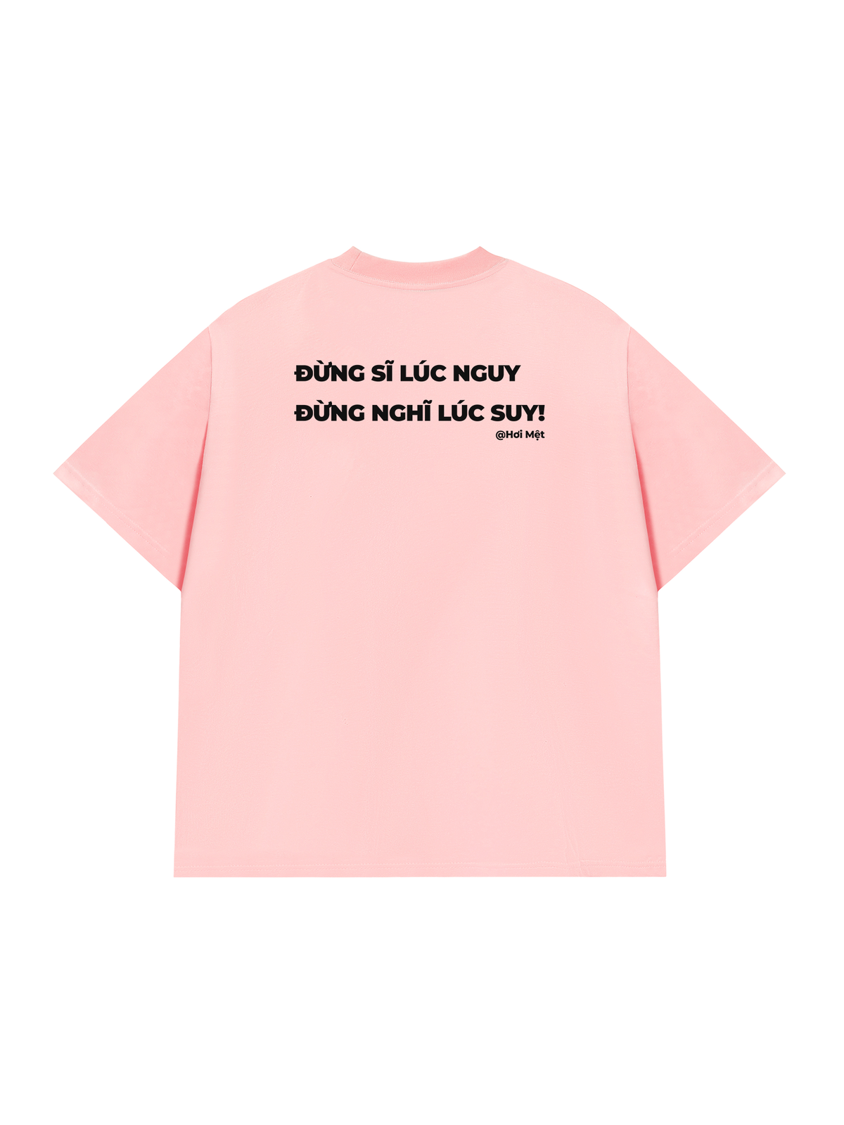Áo Thun Relaxed Fit Đừng Nghĩ Lúc Suy